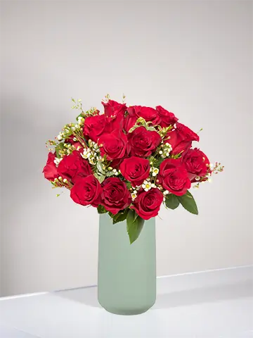 Bouquet di roselline rosse